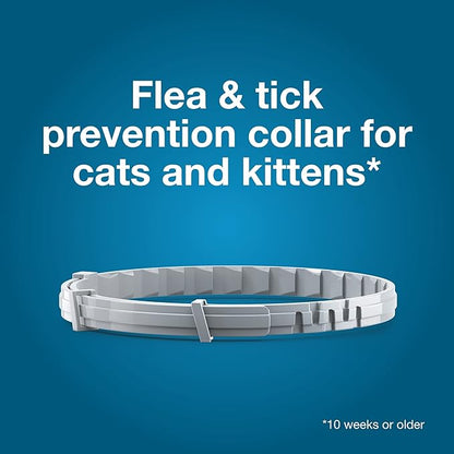 Seresto Cat Flea & Tick Collar – 8 Month Vet-Recommended Protection